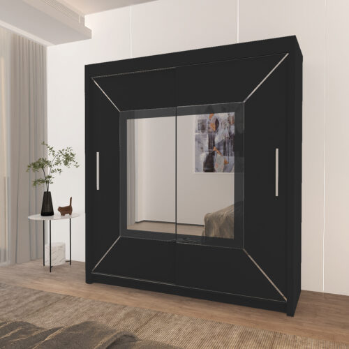 Venice Sliding Door Mirror Wardrobe