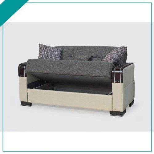 Malta 2 Seater Sofabed - Brown